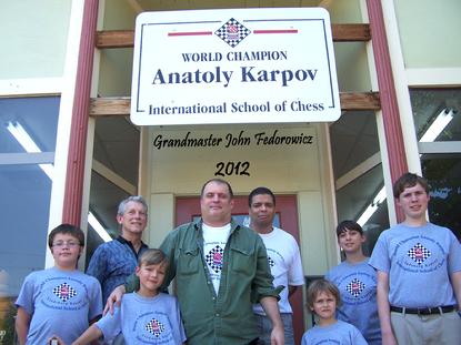 Grandmaster John Fedorowicz at Karpov Chess Camp